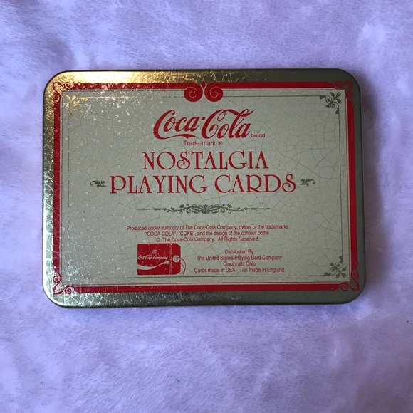 Coca-Cola Santa Claus Playing Cards in Tin - Picture 14 of 16